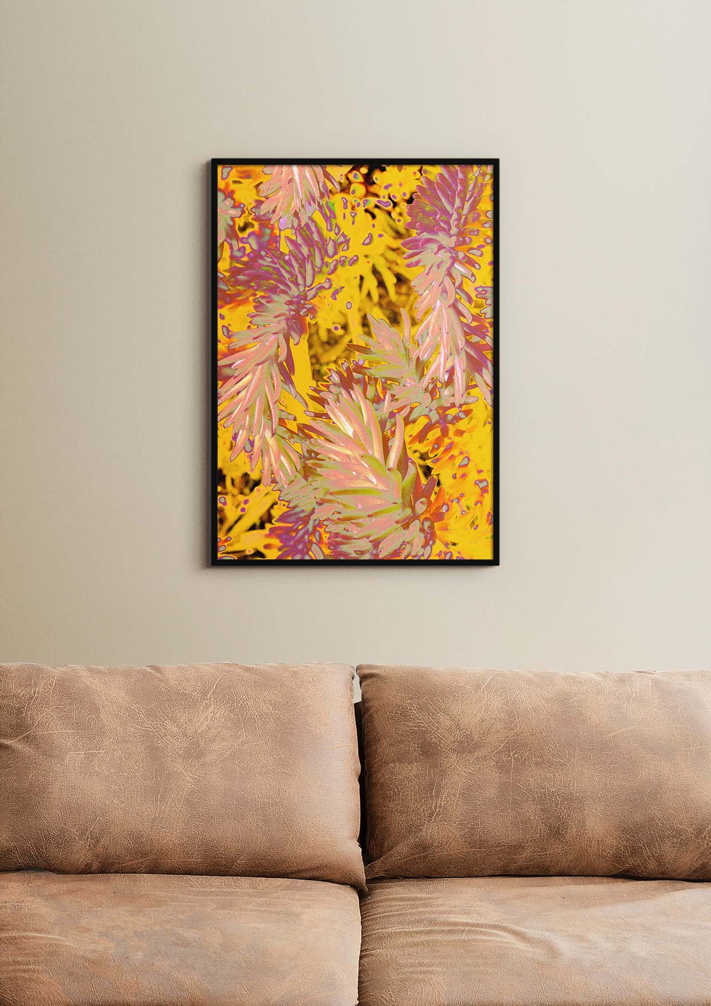 Succulent Spines - Colourful Art Print