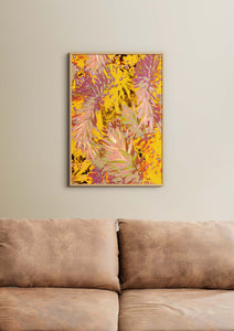 Succulent Spines - Colourful Art Print