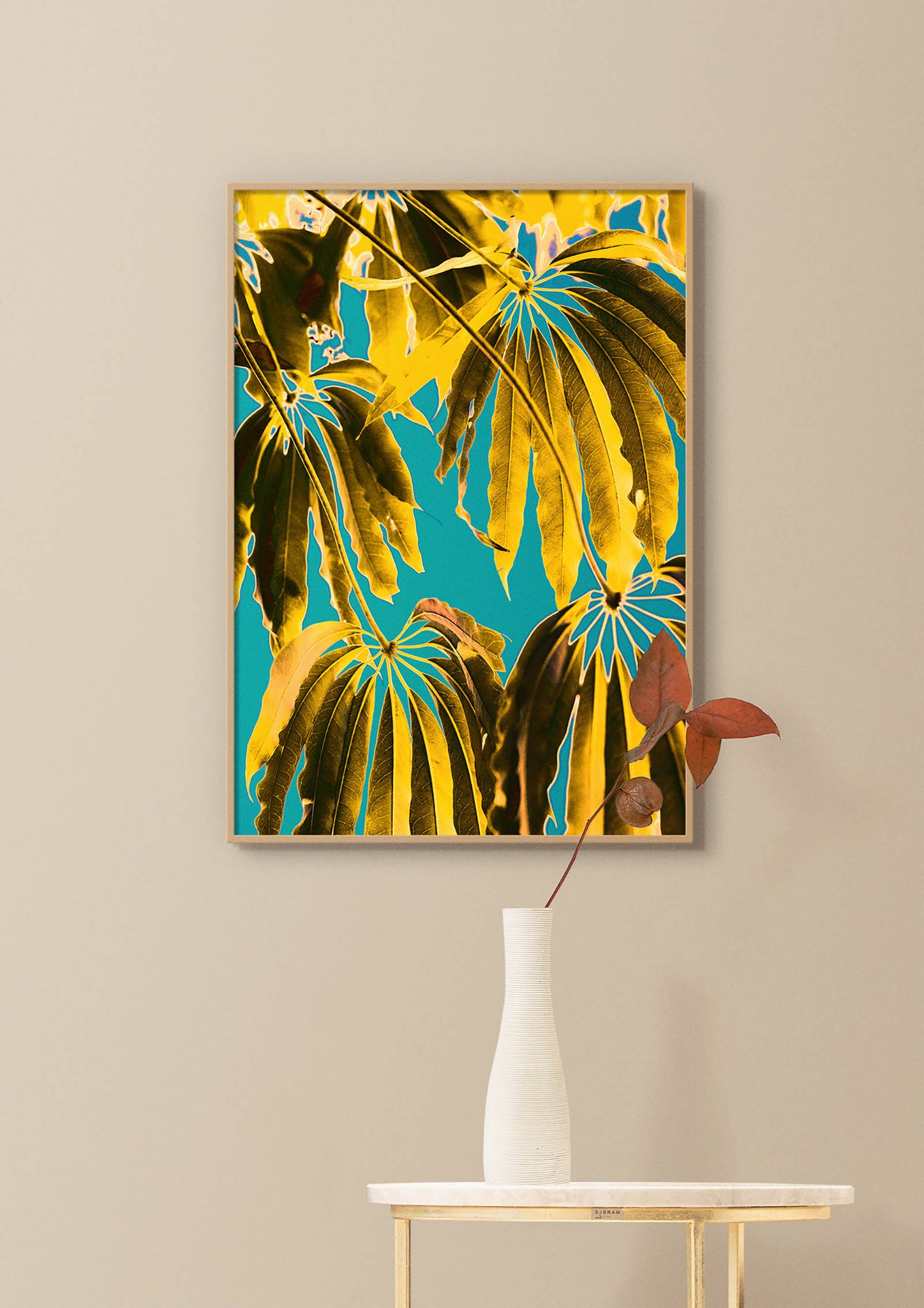 Summer Shade - Colourful Art Print